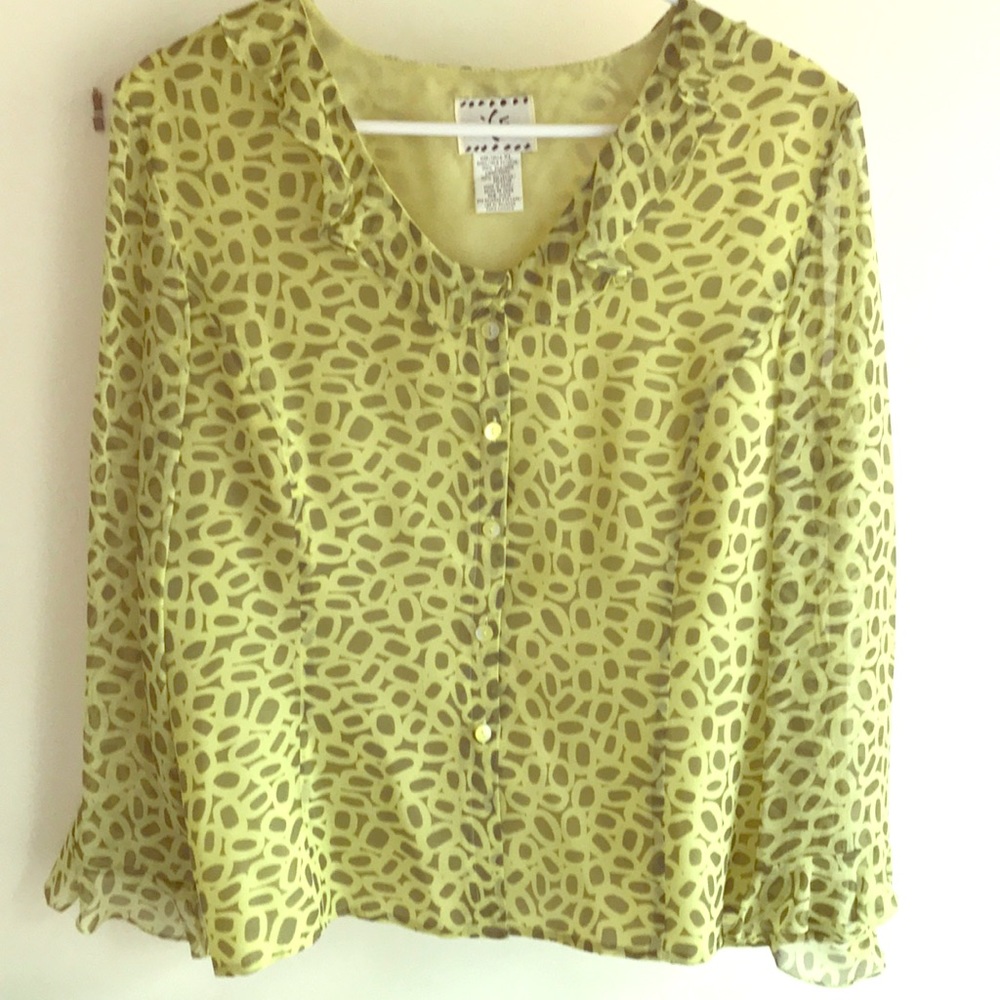 Ice silk blouse